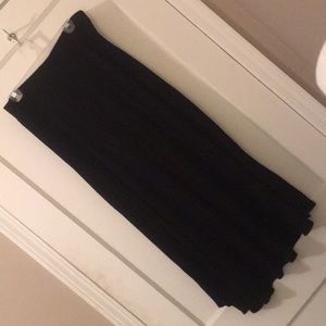 Black Lauren Conrad maxi skirt